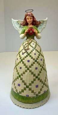 Jim Shore Heartwood Creek "Love, Loyalty, and Friendship" Angel Figurine 4037650